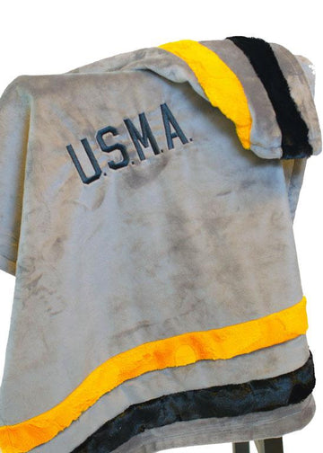 Cadet Style Gray Blanket